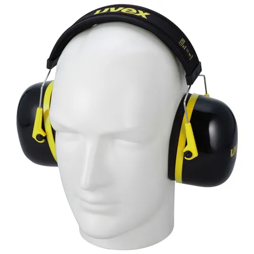 Uvex K2 Słuchawki, 32dB, czarno-żółte