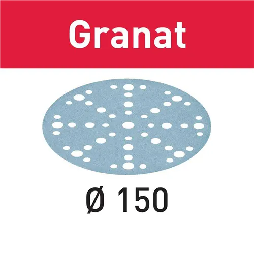 Festool Krążki ścierne STF D150/48 - P80 GR/10 Granat