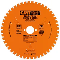 CMT Industrial Piła do cięcia stali - D216x2,2 d30 Z48 HW