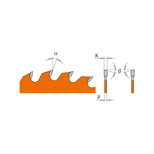 CMT Orange Piła uniwersalna do elektronarzędzi - D165x2,6 d30 Z24 HW