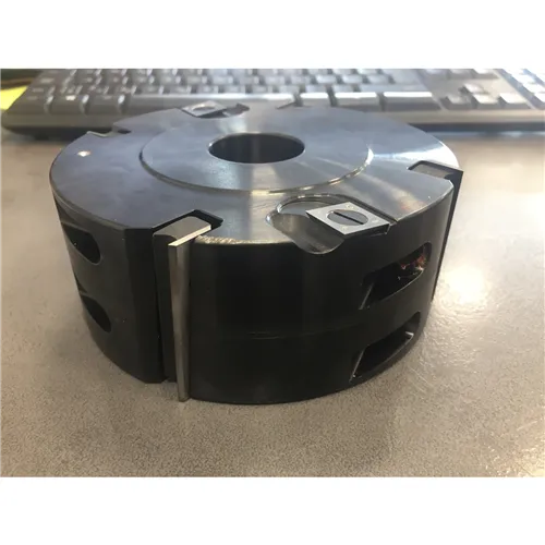 IGM F603 Frez do wręgowania skośne ostrza MAN, D125x50 d30 Z4 V4 STAL (Używane)