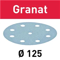 Festool Krążki ścierne STF D125/8 - P60 GR/10 Granat