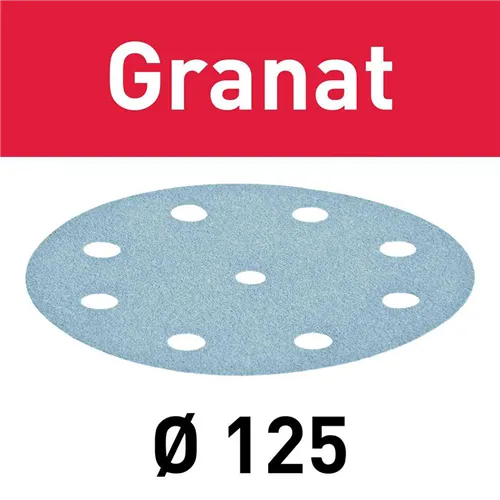Festool Krążki ścierne STF D125/8 - P40 GR/10 Granat