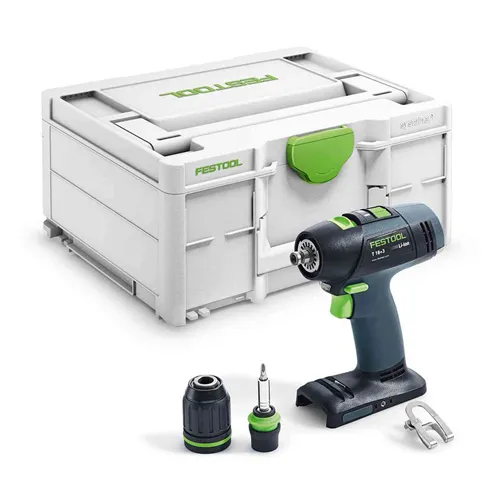 Festool Akumulatorowa wiertarko-wkrętarka T 18+3-Basic