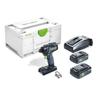 Festool Akumulatorowa zakrętarka udarowa TID 18 HPC 4,0 I-Plus