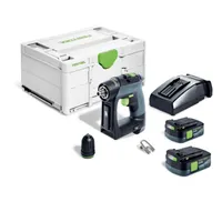 Festool Akumulatorowa wiertarko-wkrętarka CXS 12 2,5-Plus