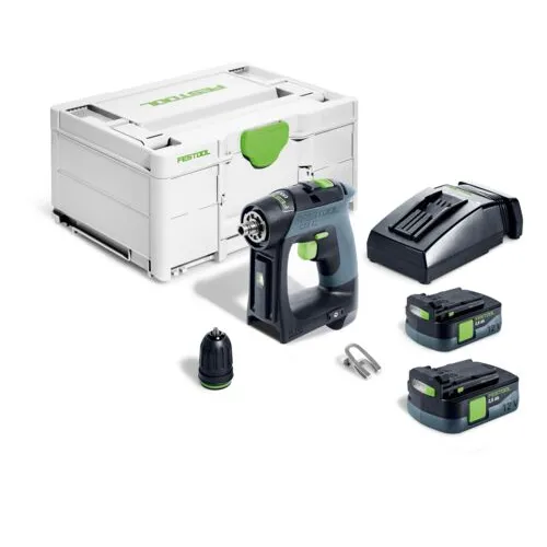 Festool Akumulatorowa wiertarko-wkrętarka CXS 12 2,5-Plus