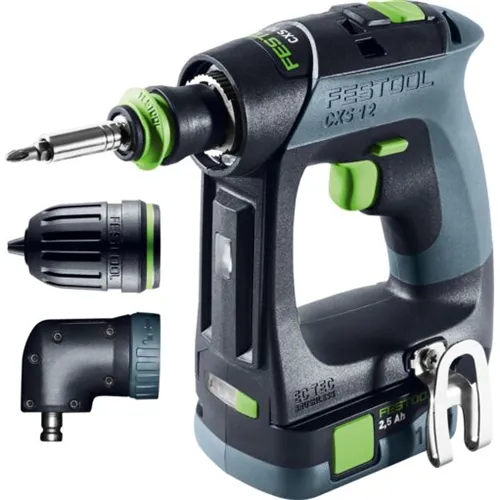 Festool Akumulatorowa wiertarko-wkrętarka CXS 12 2,5-Set