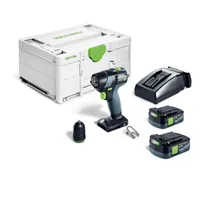 Festool Akumulatorowa wiertarko-wkrętarka TXS 12 2,5-Plus