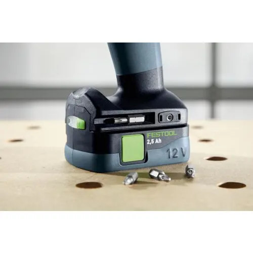 Festool Akumulatorowa wiertarko-wkrętarka TXS 12 2,5-Plus