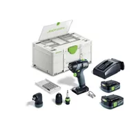 Festool Akumulatorowa wiertarko-wkrętarka TXS 12 2,5-Set