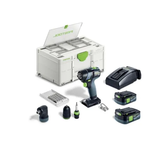 Festool Akumulatorowa wiertarko-wkrętarka TXS 12 2,5-Set