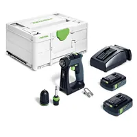 Festool Akumulatorowa wiertarko-wkrętarka CXS 18 C 3,0-Plus