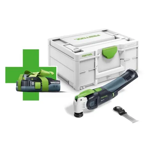 Festool Akumulatorowe urządzenie wielofunkcyjne VECTURO OSC 18 E-Basic-4,0