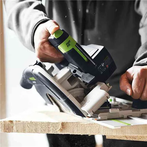 Festool Akumulatorowa ręczna pilarka tarczowa HKC 55 EB-Basic-5,0