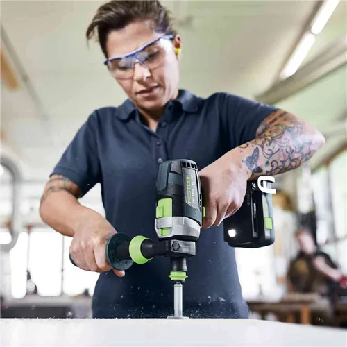 Festool Akumulatorowa wiertarko-wkrętarka udarowa TPC 18/4 I-Basic-5,0 QUADRIVE