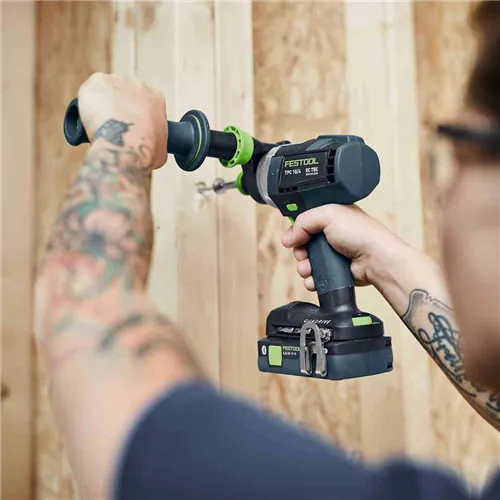 Festool Akumulatorowa wiertarko-wkrętarka udarowa TPC 18/4 I-Basic-5,0 QUADRIVE