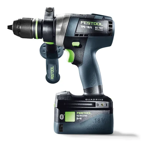 Festool Akumulatorowa wiertarko-wkrętarka udarowa TPC 18/4 I-Basic-5,0 QUADRIVE