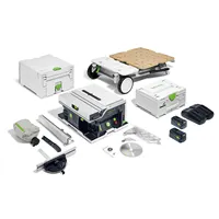 Festool Akumulatorowa stołowa pilarka tarczowa CSC SYS 50 EBI-Set