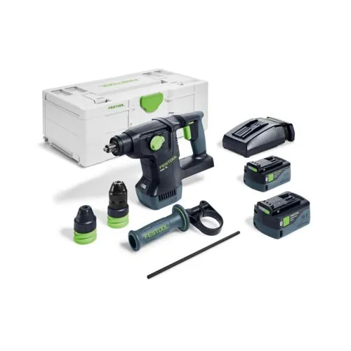 Festool Akumulatorowa młotowiertarka z funkcją kucia KHC 18 5,0 EBI-Plus