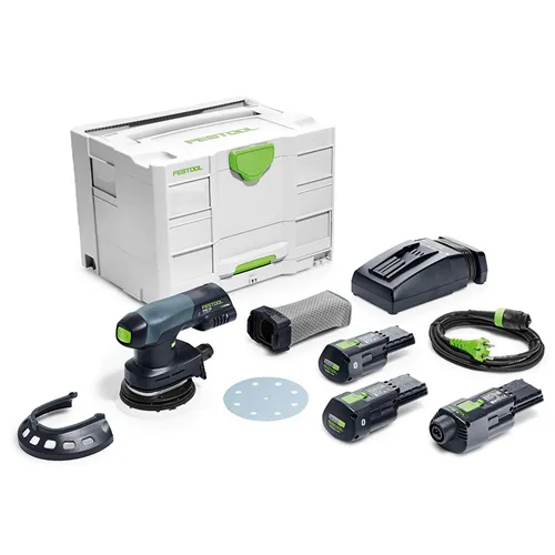 Festool Akumulatorowa szlifierka mimośrodowa ETSC 125 3,0 I-Set