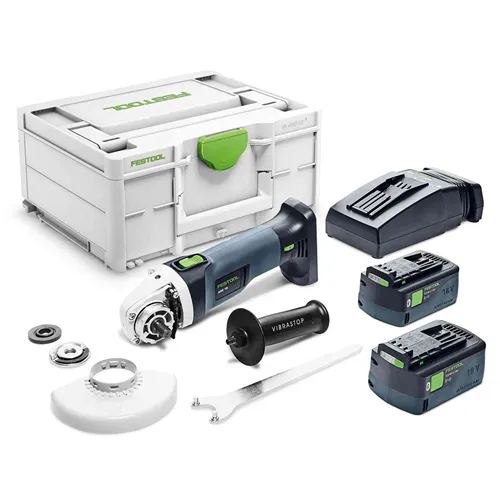 Festool Akumulatorowa szlifierka kątowa AGC 18-125 5,0 EBI-Plus