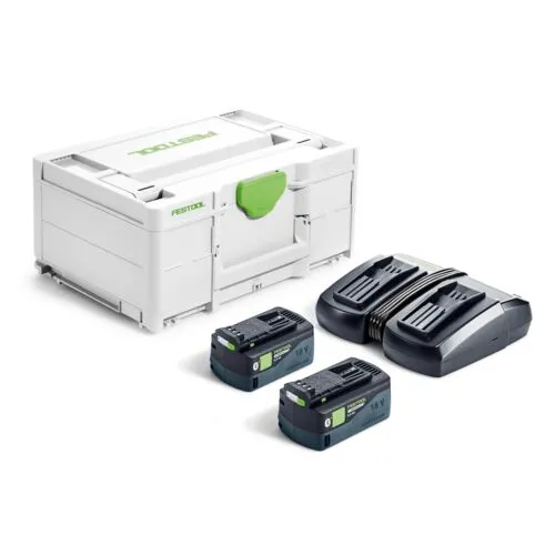 Festool Zestaw energii SYS 18V 2xHP5,0/TCL6DUO
