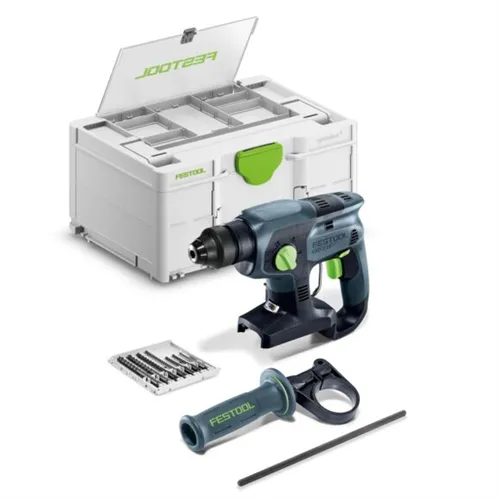 Festool Akumulatorowa młotowiertarka z funkcją kucia KHC-S 18-Basic-Set