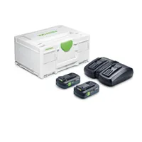 Festool Zestaw energii SYS 18V 2xTBX4/TCL6DUO