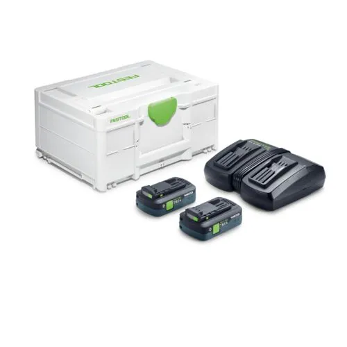 Festool Zestaw energii SYS 18V 2xTBX4/TCL6DUO