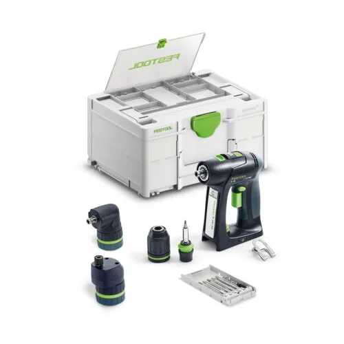 Festool Akumulatorowa wiertarko-wkrętarka C 18 Basic-Set