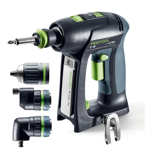 Festool Akumulatorowa wiertarko-wkrętarka C 18 Basic-Set