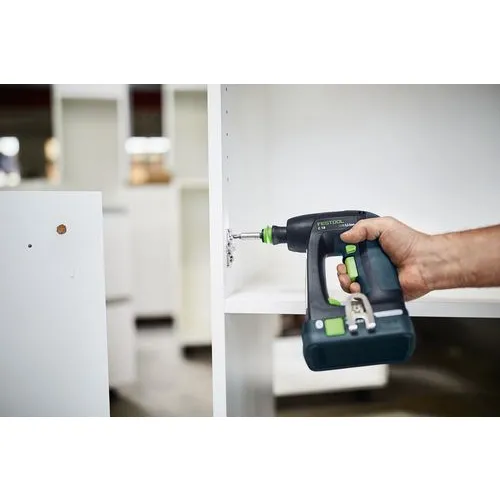Festool Akumulatorowa wiertarko-wkrętarka C 18 Basic-Set