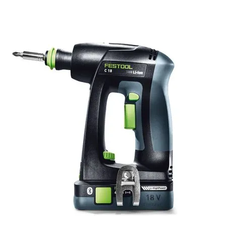 Festool Akumulatorowa wiertarko-wkrętarka C 18 Basic-Set