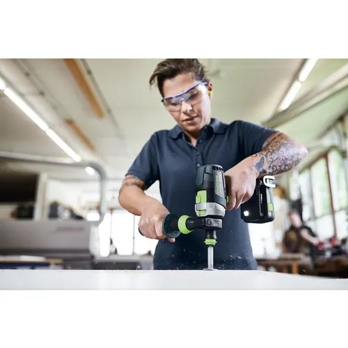 Festool Akumulatorowa wiertarko-wkrętarka udarowa QUADRIVE TPC 18/4 Basic-Set/XL
