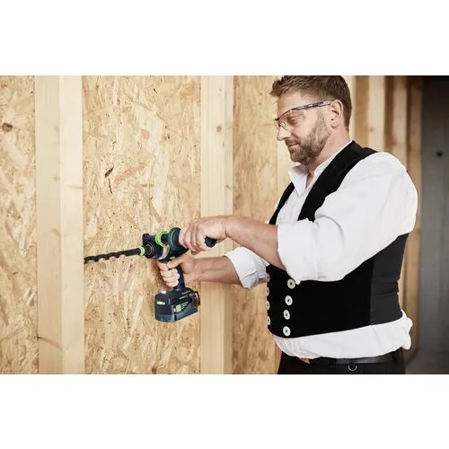Festool Akumulatorowa wiertarko-wkrętarka udarowa QUADRIVE TPC 18/4 Basic-Set/XL