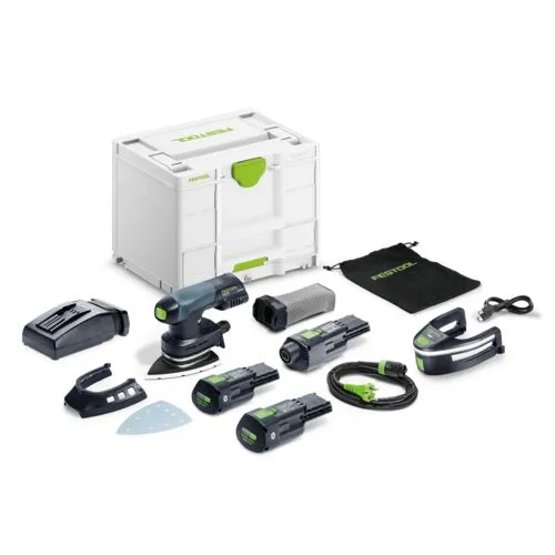 Festool Akumulatorowa szlifierka Delta DTSC 400 3,0 I-Set