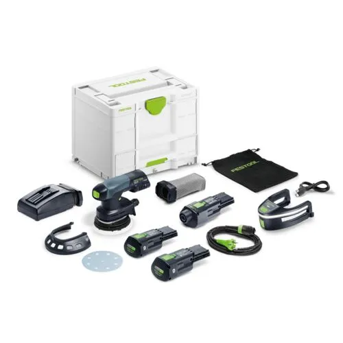 Festool Akumulatorowa szlifierka mimośrodowa ETSC 125 3,0 I-Set