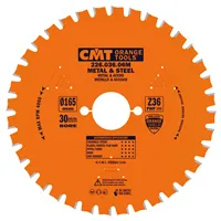 CMT Industrial Piła do cięcia stali - D165x1,6 d30 Z36 HW