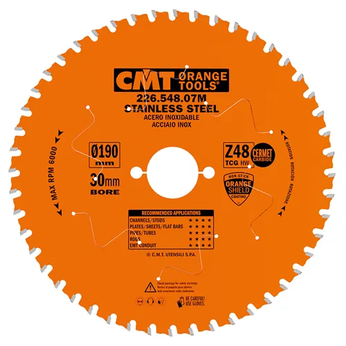 CMT Xtreme Piła przemysłowa do stali nierdzewnej - D216x1,8 d30 Z56 HW