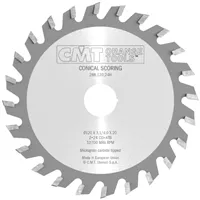CMT Conical Scoring Blade - D80x3,1-4,0 d20 Z20 HW