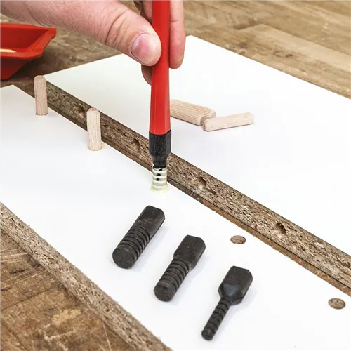 IGM Zestaw silikonowych aplikatorów do klejenia kołków