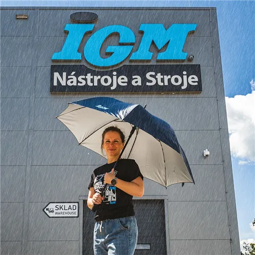 IGM Parasol, niebieski