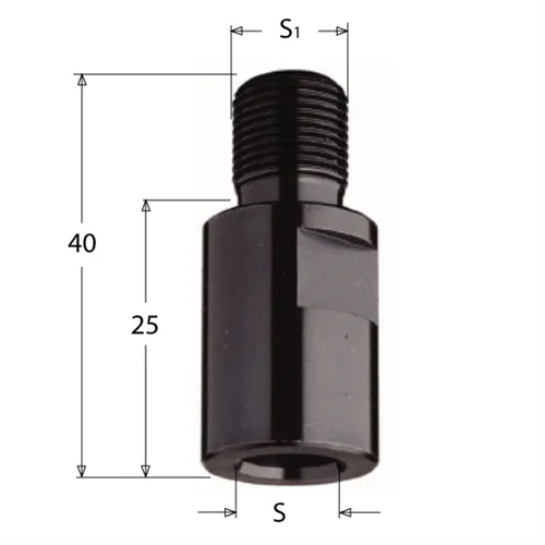 CMT Extension - Reduction of Shank - S=M10-S1=M12x1 (Rozpakowany)