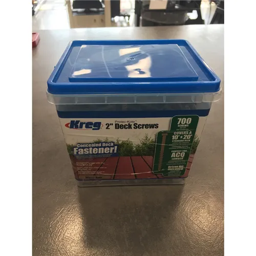 Kreg Protec-Kote Wkręty do tarasów 700 szt., 51 mm (Rozpakowany)