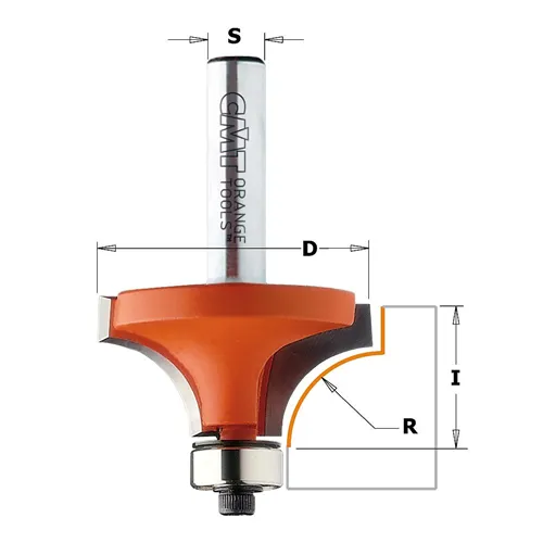 CMT C938 Frez zaokrąglający, R16 D44,5x22 S=8 HW (Używane)