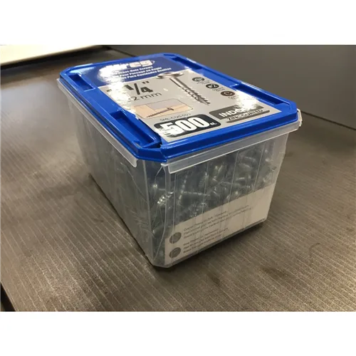 Kreg Zinc wkręty do otworów kieszeniowych Maxi-Loc, 32 mm, gwint gruby, 500 szt. (Rozpakowany)