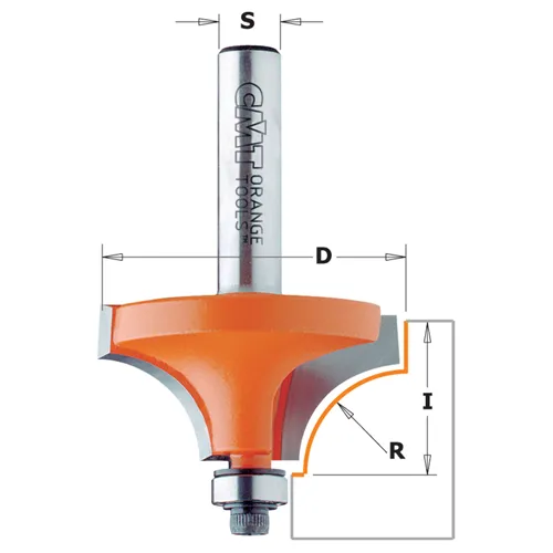 CMT C939 Frez zaokrąglający, R1,6 D15,9x12,7 S=8 HW (Rozpakowany)