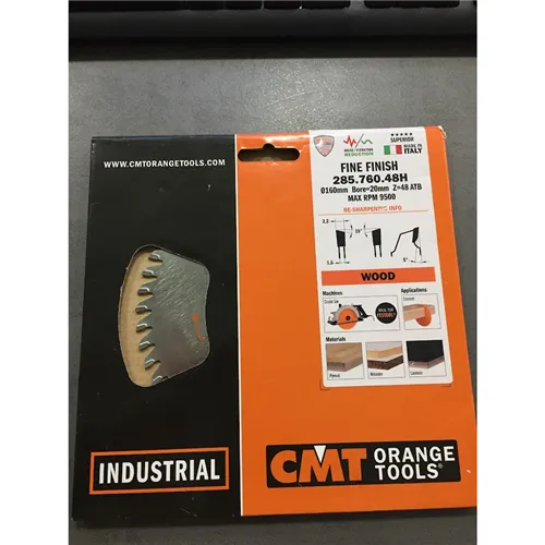 CMT CHROME Piła chromowana wyciszona, D160x2,2 d20 Z48 HW (Używane)