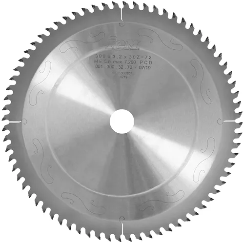 IGM Diamentowa piłowa tarcza do laminatu i DTD, D300x3,2 d30 Z72 H.4 (Używane)